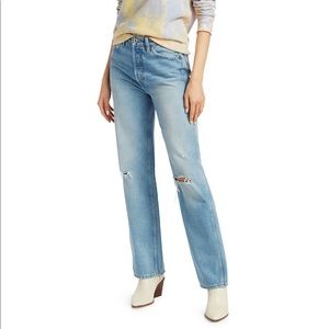 Re/ Done 90 loose straight jeans nwt